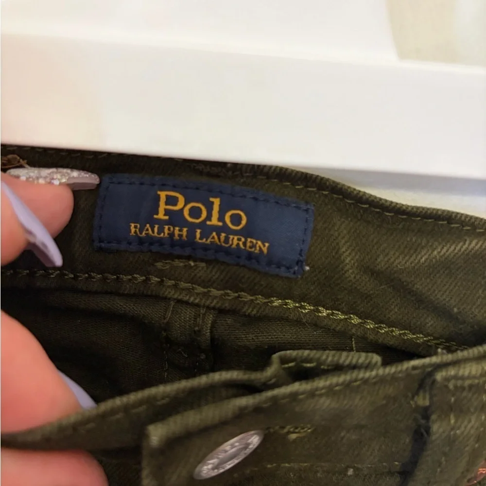 Ralph Lauren Polo Dark Green kids pants size 5